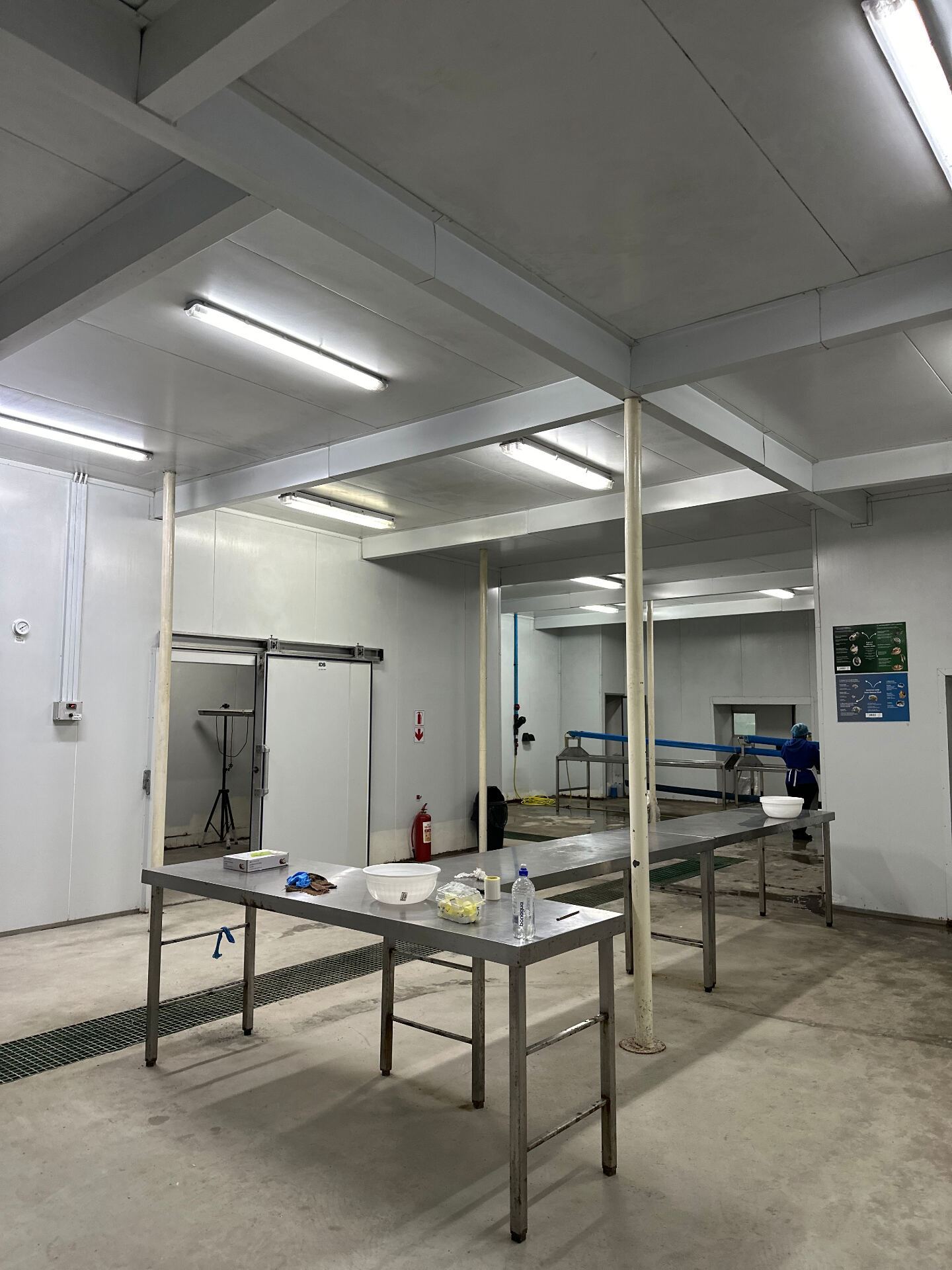 Processing hall